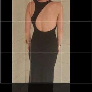 Black formal dress